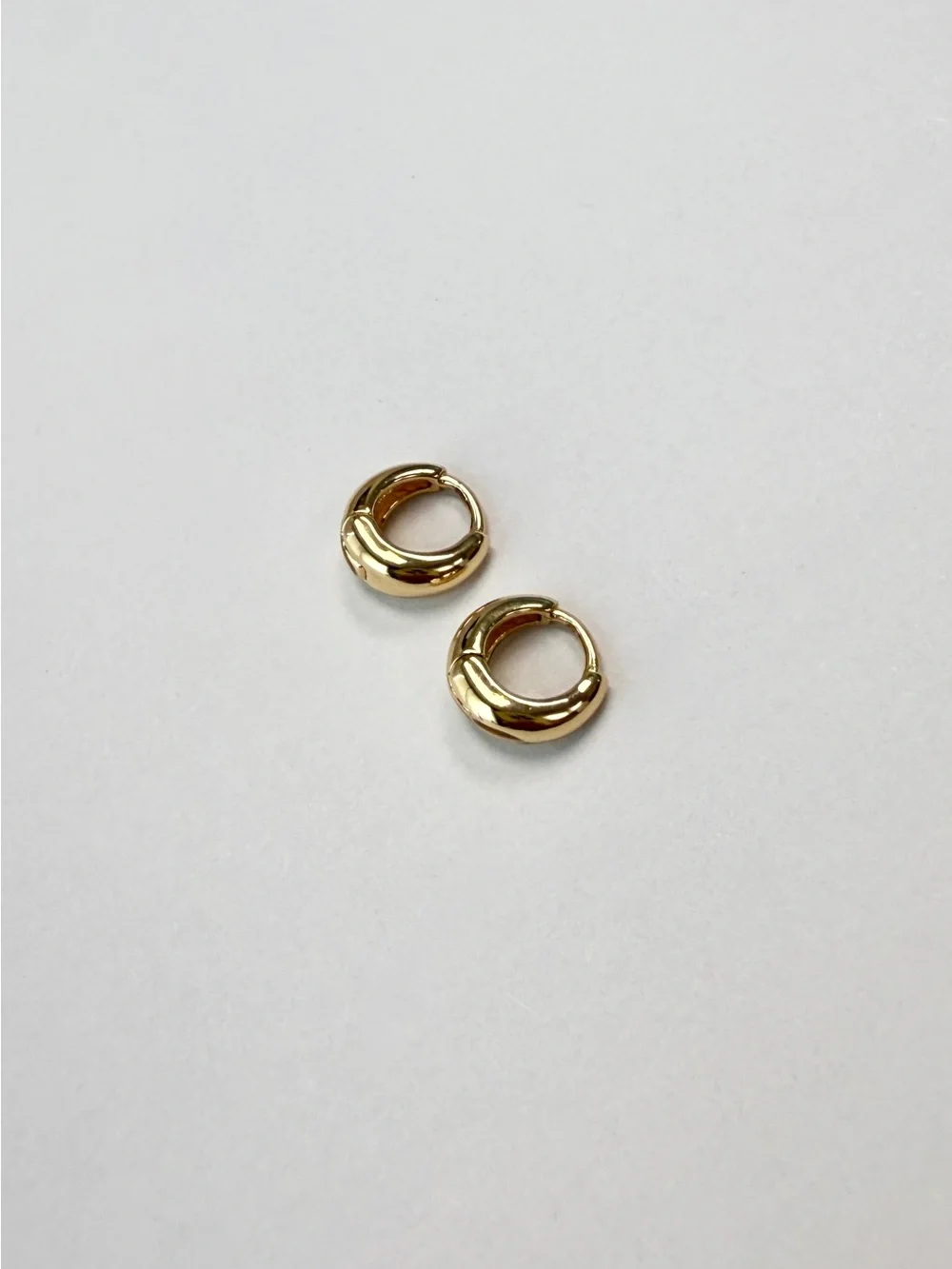 Mint & Lily Mini Teardrop Huggie Hoop Earrings